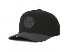 Brixton Crest Netplus Snapback Black / Black