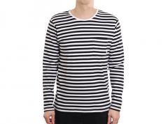 Makia Verkstad Longsleeve Black / White