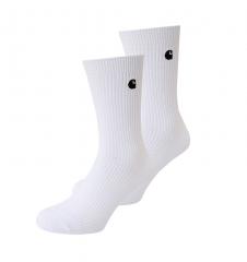 Carhartt WIP Madison Socks 2-Pack White / Black