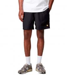 Carhartt WIP Chase Swim Trunks Black / Gold