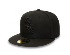 New Era 59Fifty Chicago White Sox MLB Black on Black