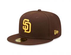 New Era 59FIFTY San Diego Padres Authentic On Field Brown