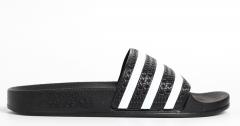 Adidas Adilette Slides Black / White                                                                                 