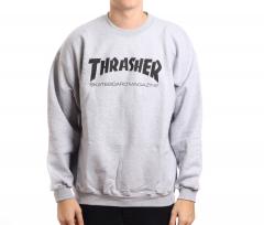 Thrasher Skate Mag Crew Grey                                                                                  