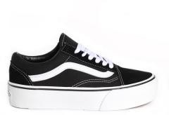 Vans Old Skool Platform Black / White