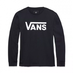 Vans Youth Classic Longsleeve Tee Black / White