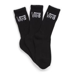 Vans Classic Crew Sock 3-Pack Black