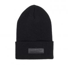 Mitchell & Ness Nostalgia Cuff Beanie Black / Black