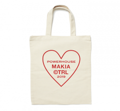 Makia Powerhouse Tote Bag Ecru