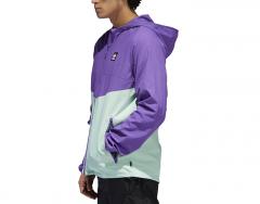 Adidas Originals Dekum Packable Wind Jacket Active Purple / Clear Mint