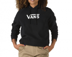 Vans Womens Flying V Boxy Hoodie Black