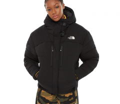 North face black puffer vest womens large