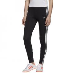 Adidas Originals Womens 3 Stripes Tights Black / White