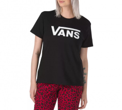 Vans Womens Flying V Crew Tee Black