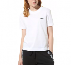 Vans Womens Junior V Boxy Tee White