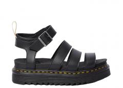 Dr. Martens Vegan Blaire Sandals Black Felix Rub