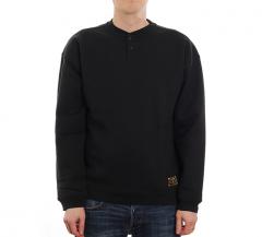 Nike SB Henley Fleece Sweatshirt Black