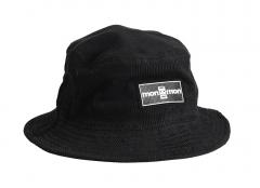 Monmon "The Bucket Hat" Corduroy Black