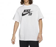 Nike SB Logo Skate Tee White / Black