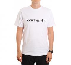 Carhartt WIP S/S Script T-Shirt White / Black