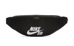 Nike SB Heritage Skate Waistpack Black / Black / White 
