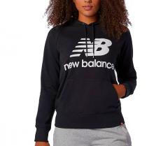 New Balance Womens Essentials Hoodie Black