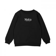 Makia Kids Strait Long Sleeve Black 