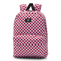 Vans Old Skool Check Backpack Chili Pepper / Checkerboard