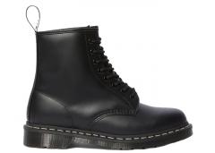 Dr. Martens 1460 Contrast Stitch Ankle Boots Black Smooth