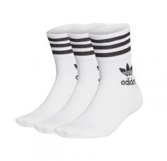 Adidas Originals Mid Cut Crew Socks White / Black