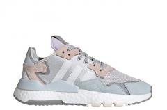 Adidas Womens Nite Jogger Grey One / Cloud White / Pink Tint