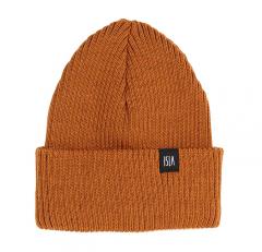 ISLA Elba Merino Beanie Cinnamon Brown