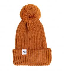 ISLA Iona Kids Merino Beanie Cinnamon Brown