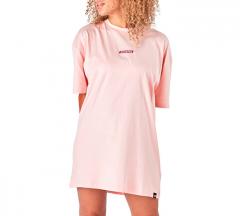 Dickies Womens Clara City T-Shirt Dress Light Pink