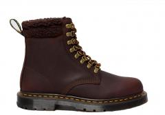 Dr. Martens 1460 DM's Wintergrip Leather Collar Ankle Boots Cocoa / Dark Brown