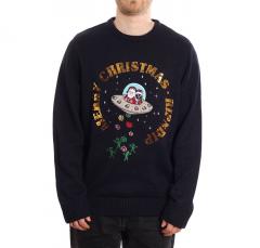RIPNDIP Merry Litmas Knitted Sweater Navy