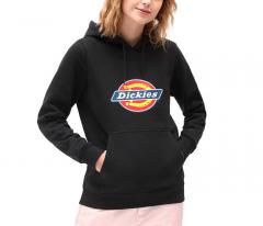 Dickies Womens Icon Logo Hoodie Black