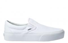 Vans Slip-On Platform True White