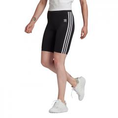 Adidas Originals Womens Adicolor High-Waisted Primeblue Short Tights Black