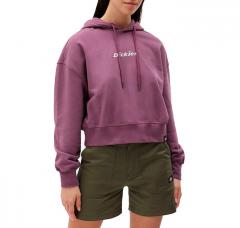 Dickies Womens Loretto Boxy Hoodie Purple Gumdrop