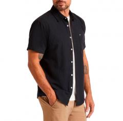 Brixton Charter Oxford S/S Shirt Black