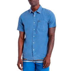 Brixton Charter Oxford S/S Shirt Joe Blue Sun Wash