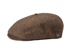 Brixton Brood Snap Cap Brown / Khaki