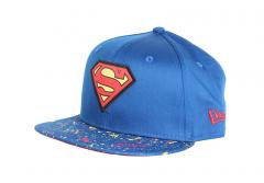 New Era 9Fifty Child Superman Paint Splat Snapback Blue