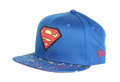 New Era 9Fifty Youth Superman Paint Splat Snapback Blue 
