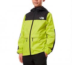 The North Face Youth Lobuche Wind Jacket Sulphur Spring Green