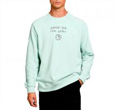 Dedicated Local Planet Sweatshirt Mint