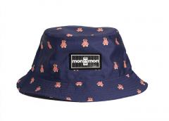 Monmon "The Bucket Hat" Big Teddy Navy