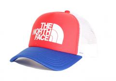 The North Face TNF Logo Trucker Horizon Red / TNF Blue