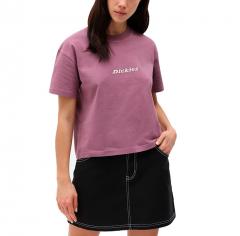 Dickies Womens Loretto T-Shirt Purple Gumdrop